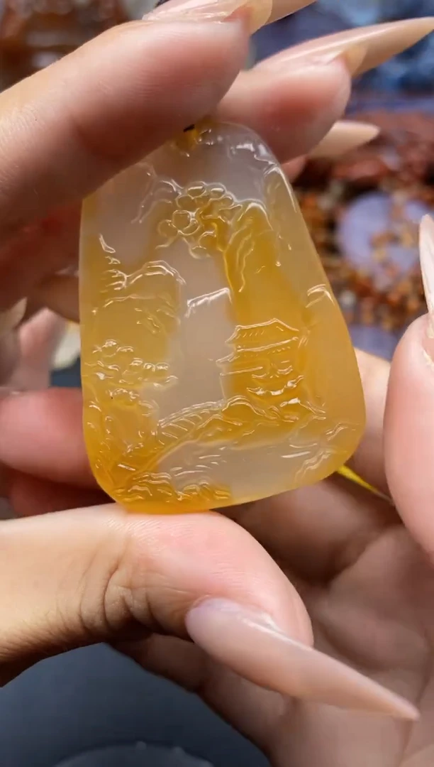 【闪购商品】玛瑙/玉髓颈饰未镶嵌ll