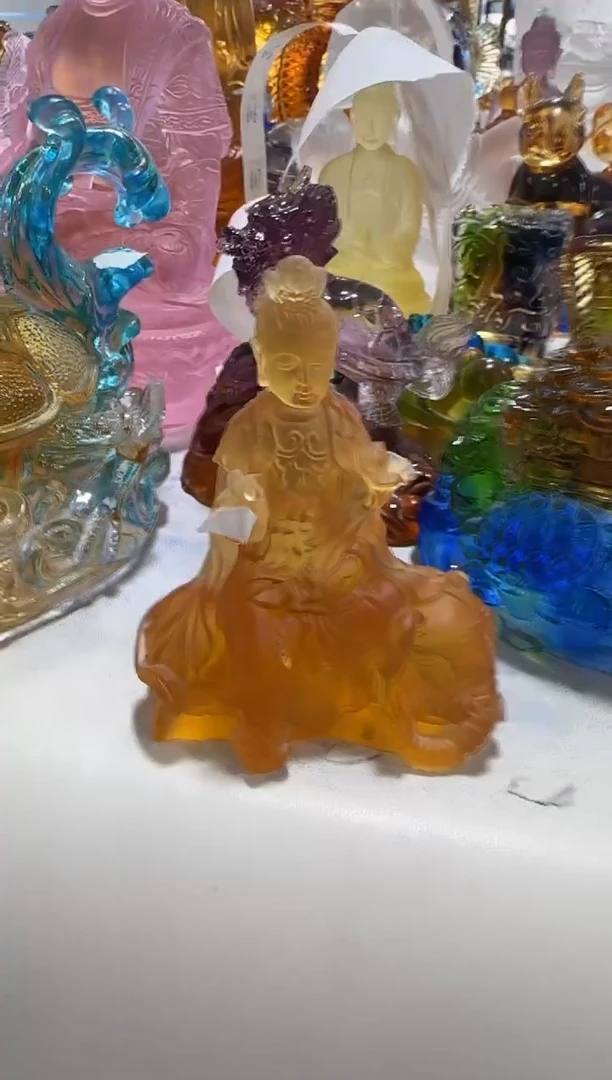 琉璃578微瑕纯手工古法琉璃