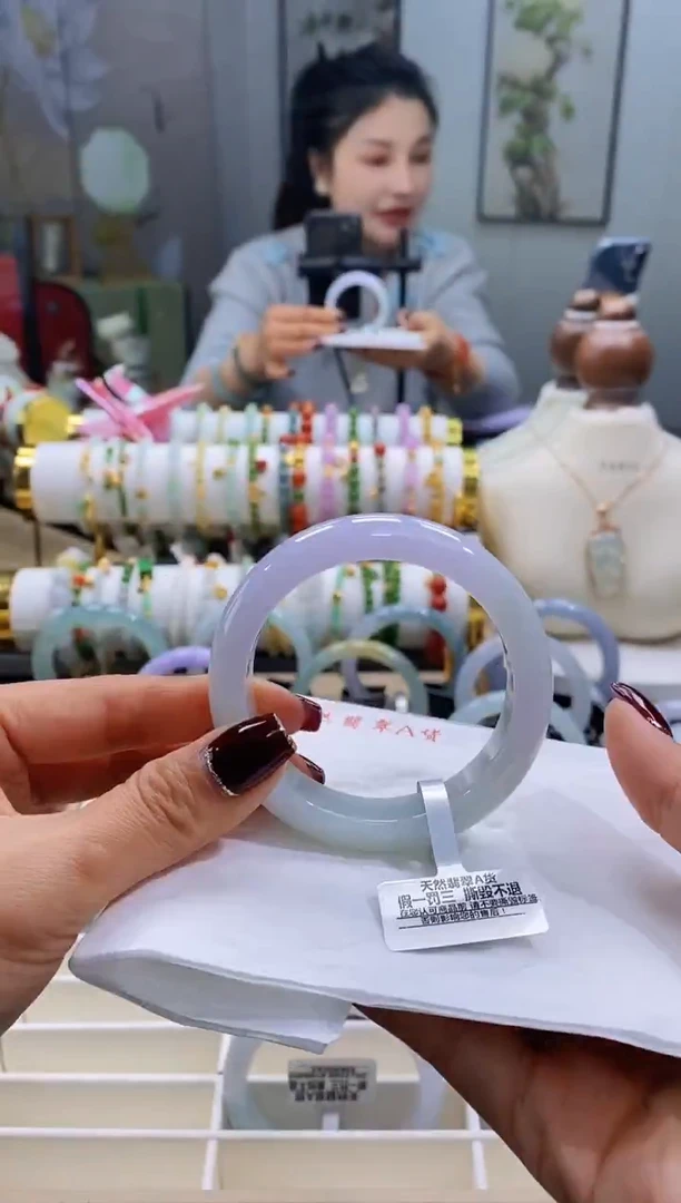 未镶嵌手镯翡翠125号55.6/13.6*8.6