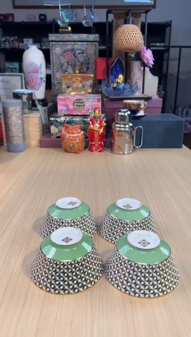 159歌剧院饭碗套四（绿）