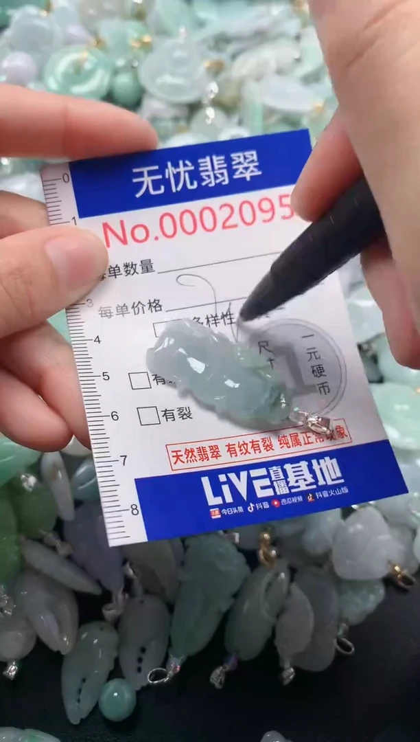 颈饰未镶嵌翡翠2095