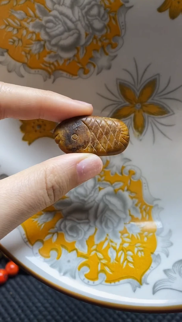 瓷片瓷片 瓷器 摆件1个