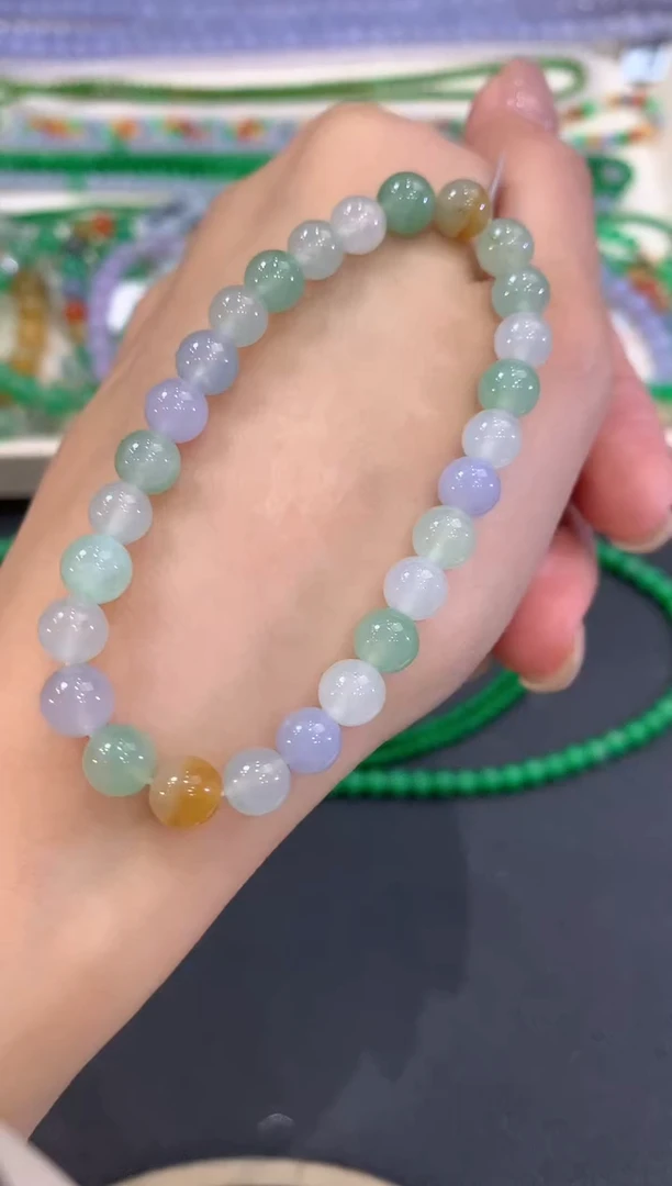 未镶嵌手串翡翠w41