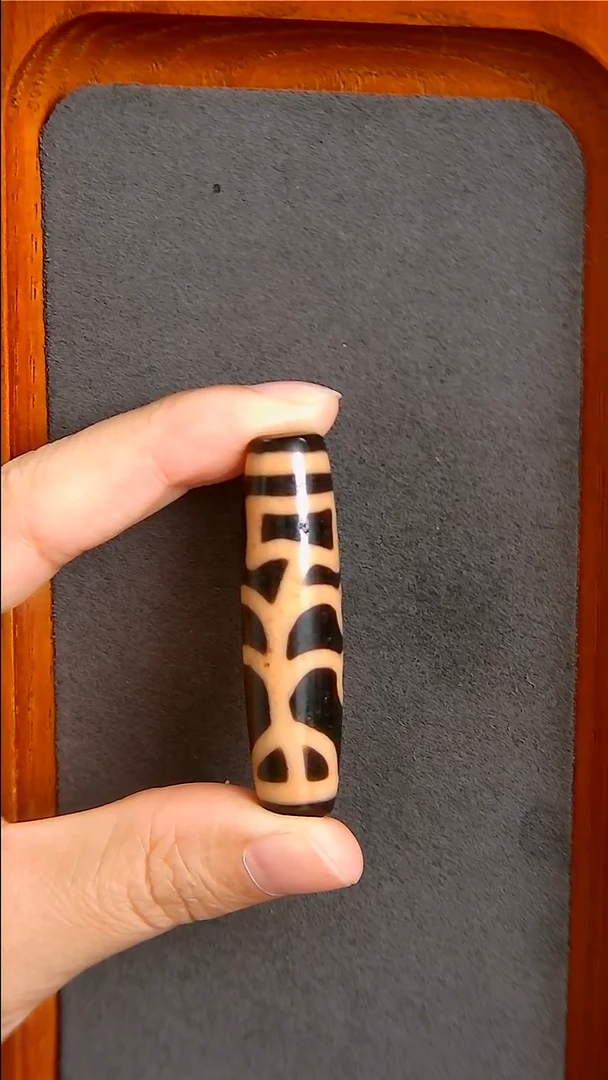 未镶嵌玛瑙/玉髓珠宝半成品上肯全手工生命树天珠12*49