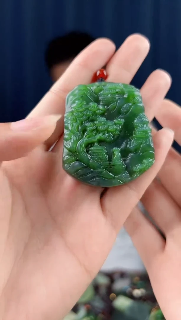 颈饰未镶嵌和田玉拍一发一，多样性发货