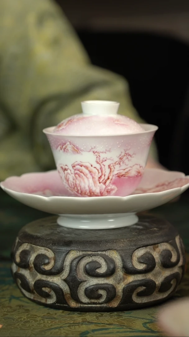 【闪购商品】初六分享好物@@千山暮雪盖碗