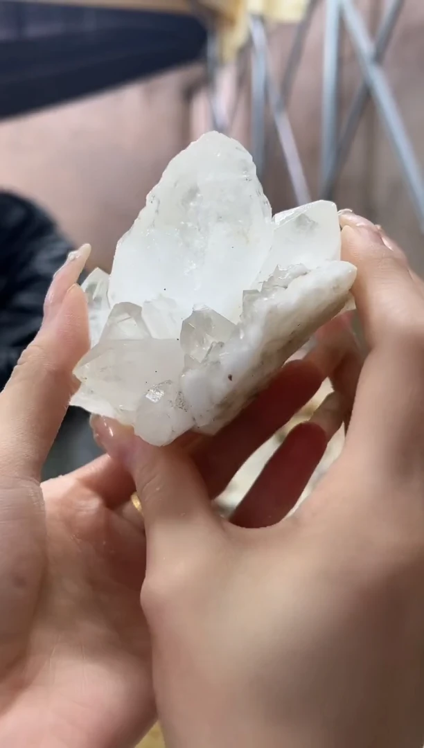 未镶嵌大型摆件（非配饰）水晶129白水晶簇