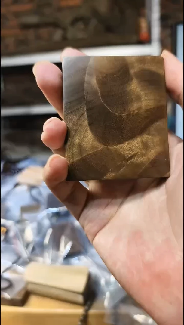 楠木（金丝楠）把件无事牌