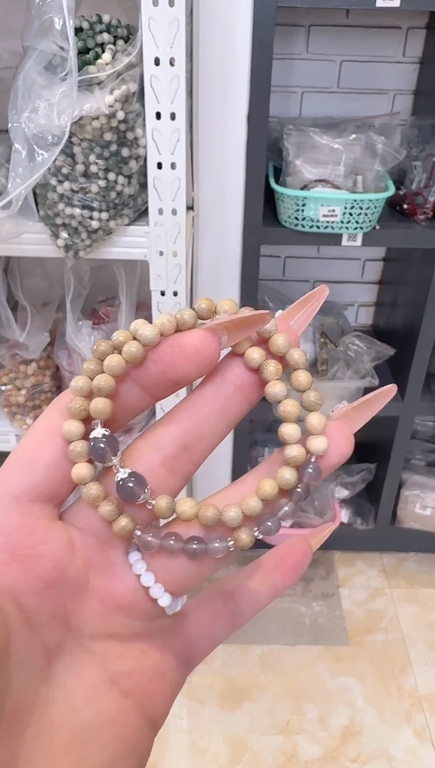 手串檀香木18K金镶嵌FMS-A62FMS-A62FMS-A62