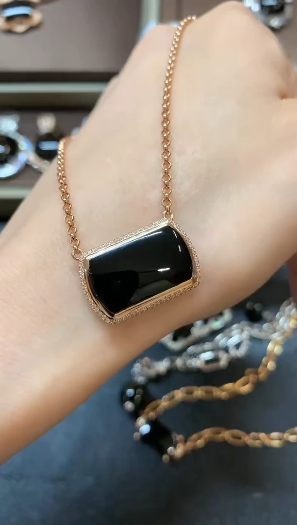 【闪购商品】翡翠颈饰18K金镶嵌a113多样性一件发货不退换