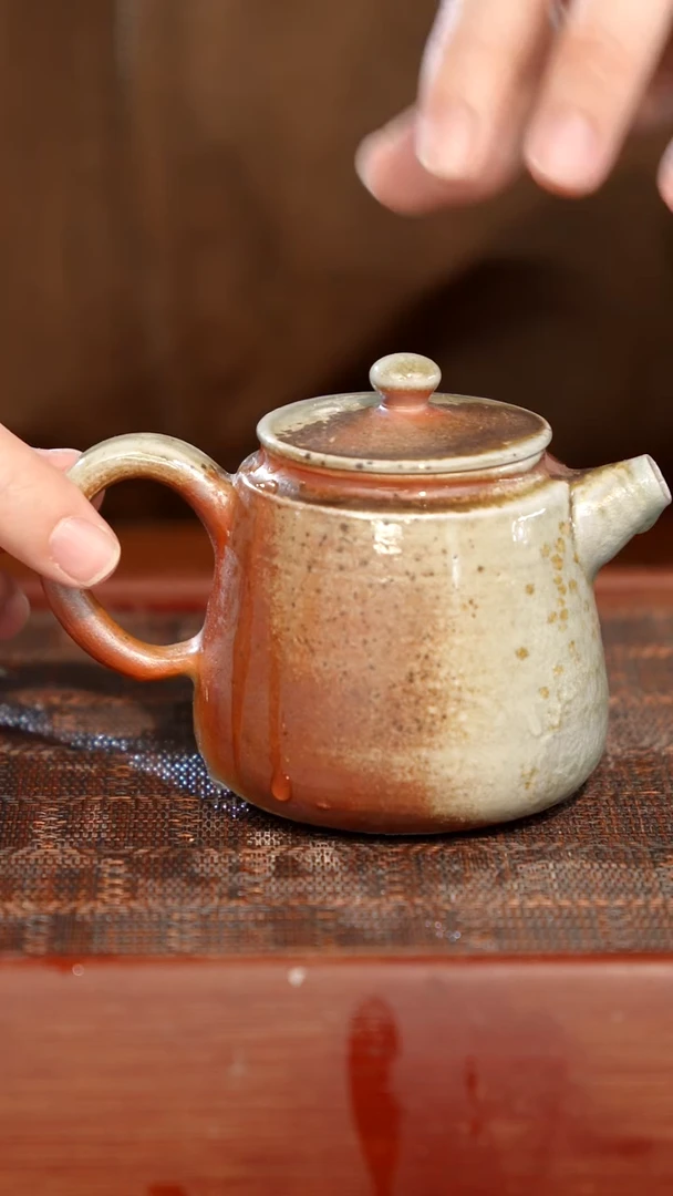 陶瓷奢瓷/瑞寅柴烧茶器（壶）1129