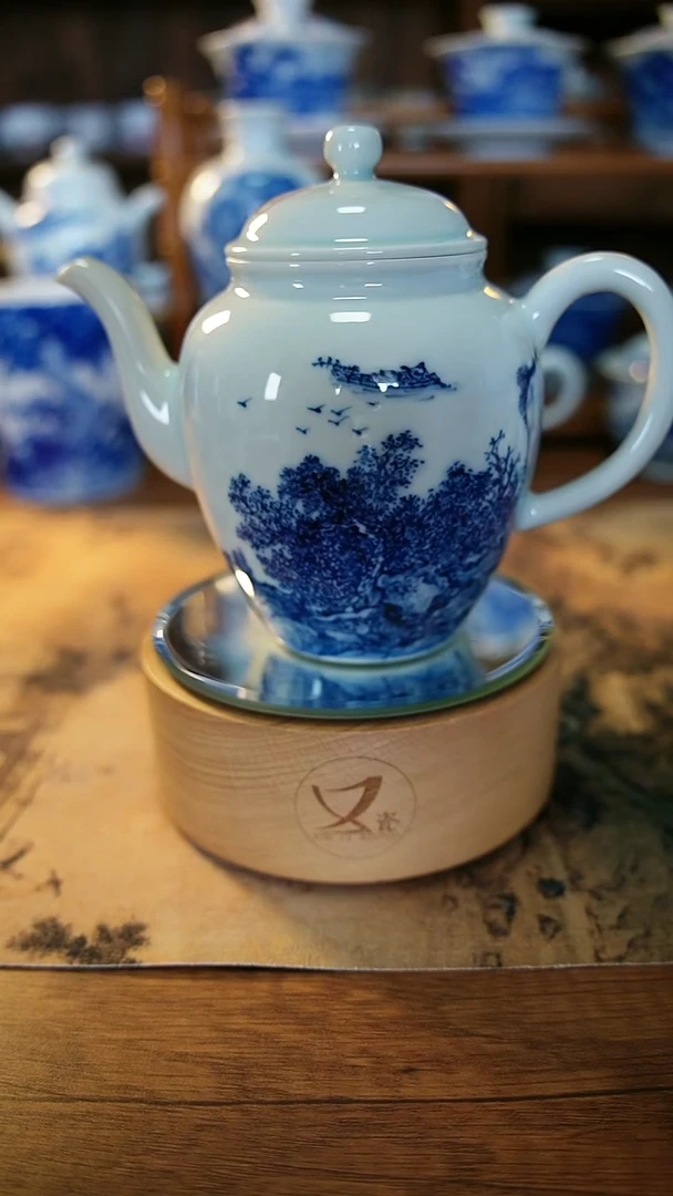 8景德镇手工手绘茶具