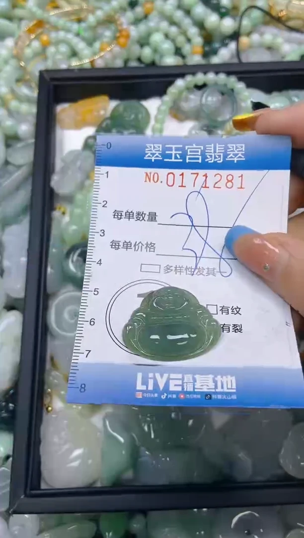 翡翠未镶嵌颈饰闪购0171281