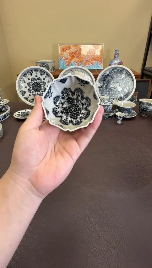 二号釉星空宝相八方杯