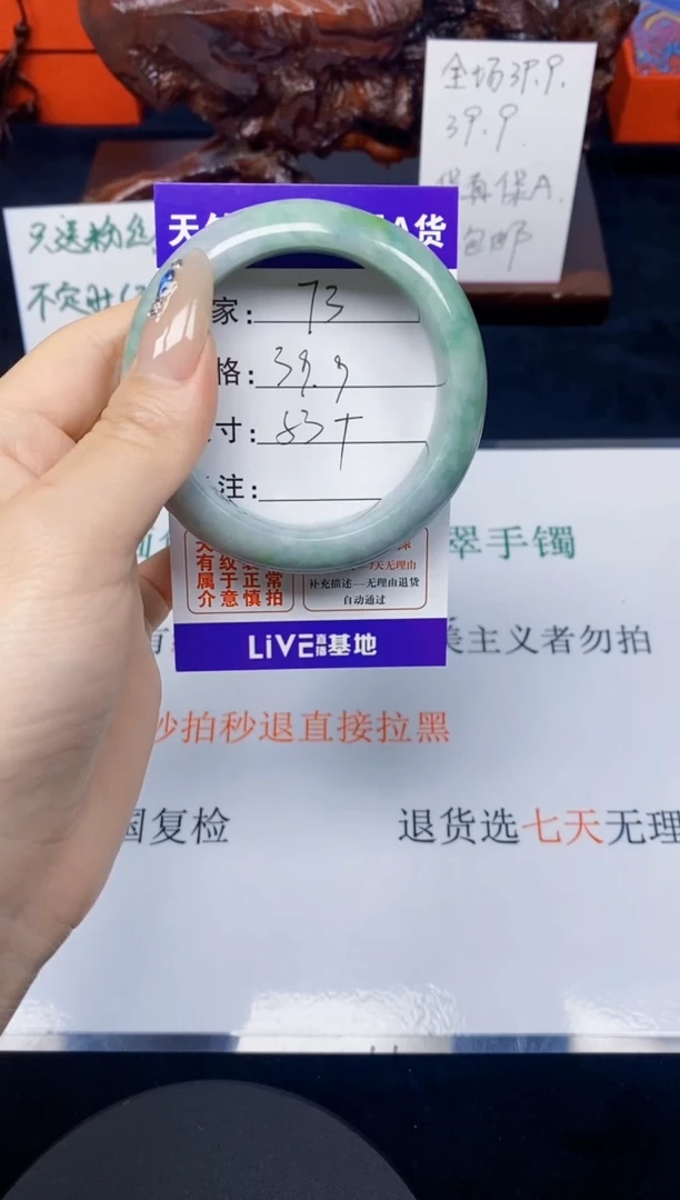 未镶嵌手镯翡翠73