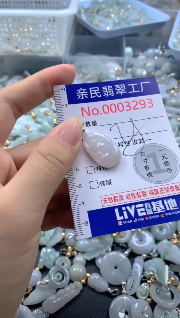 颈饰未镶嵌翡翠3293