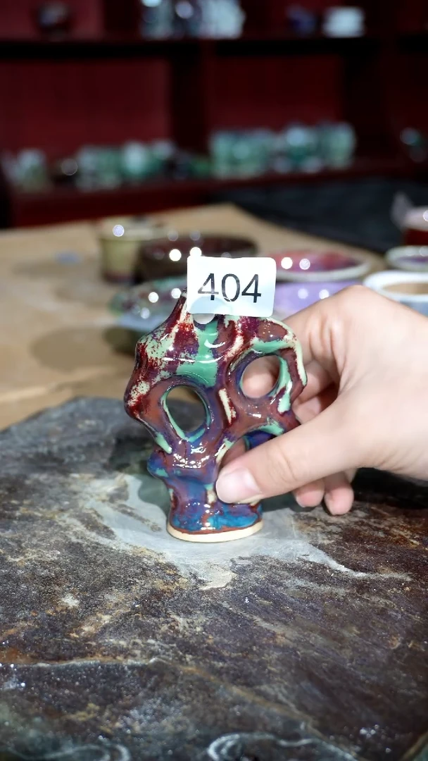 摆件精品窑变钧瓷茶器