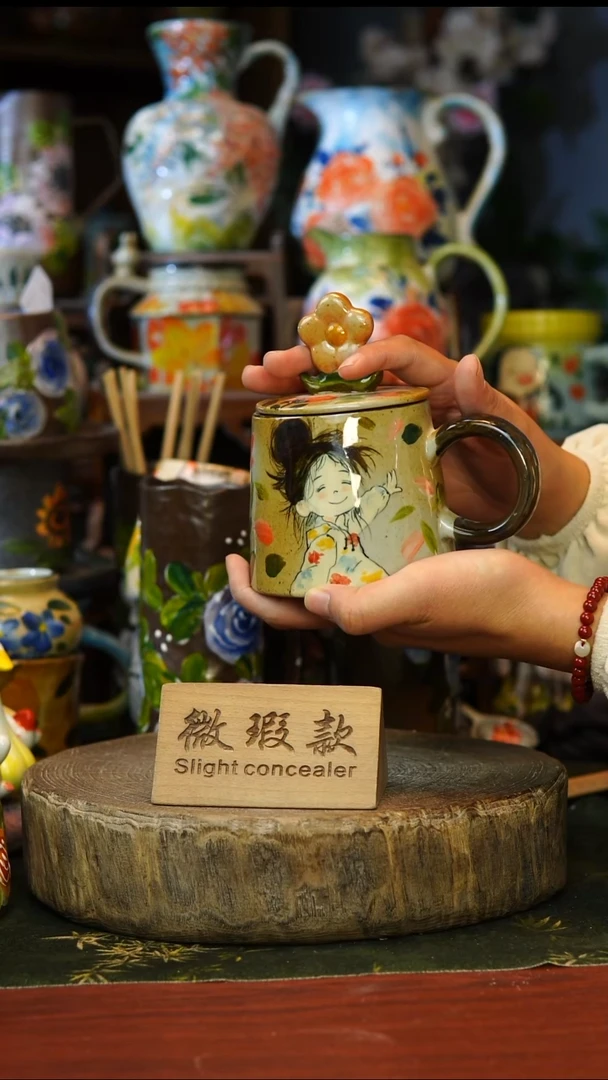 陶瓷170景德镇手工手绘釉下彩