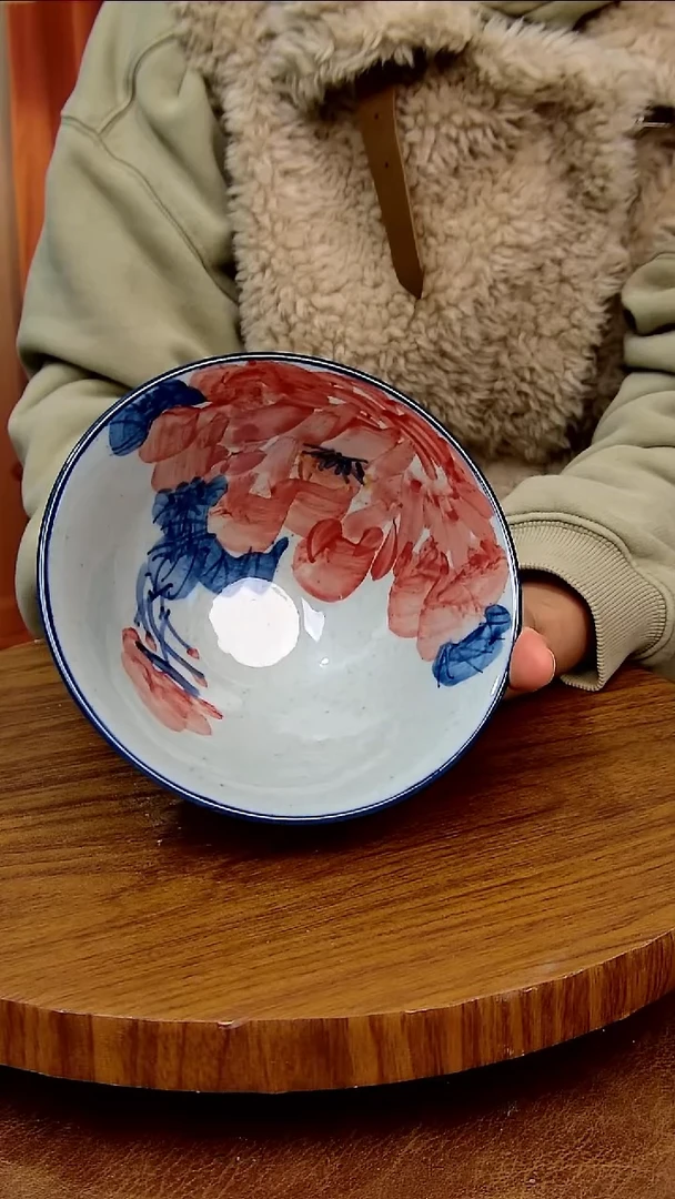 杯子陶景德镇手工手绘釉下彩陶瓷