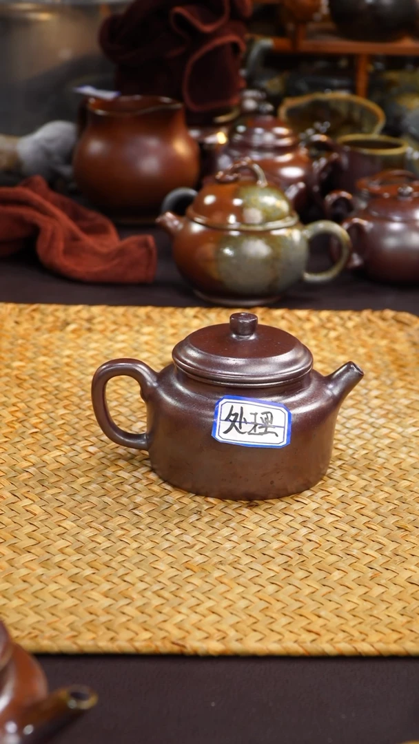 茶壶紫砂浪****༒纯自然柴烧