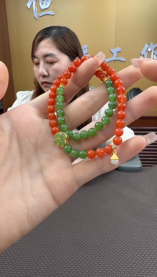 【闪购商品】玛瑙/玉髓手串未镶嵌5-6