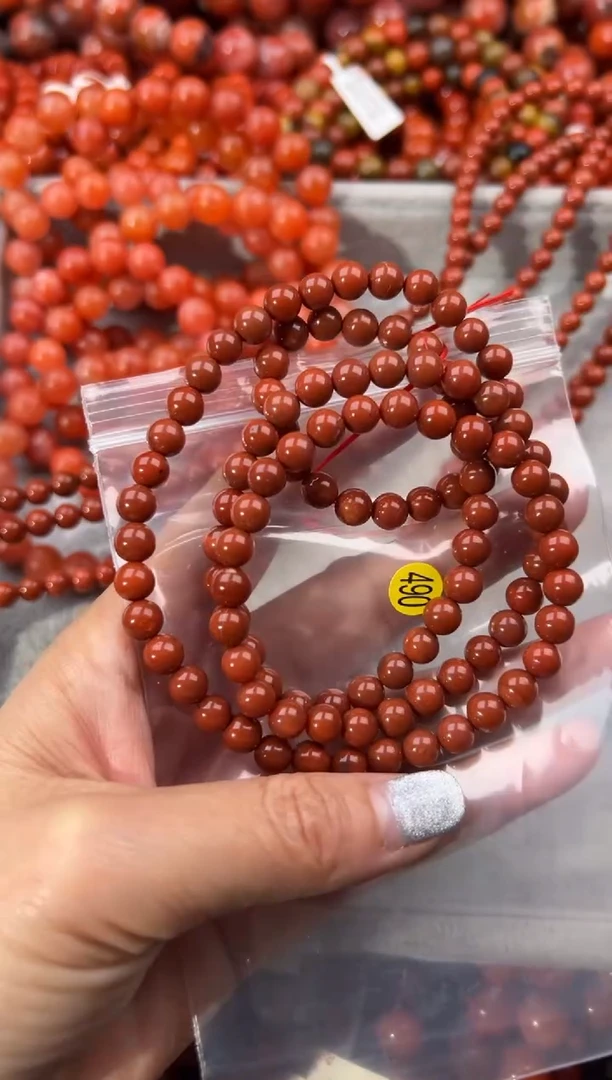 未镶嵌手串南红玛瑙6+
