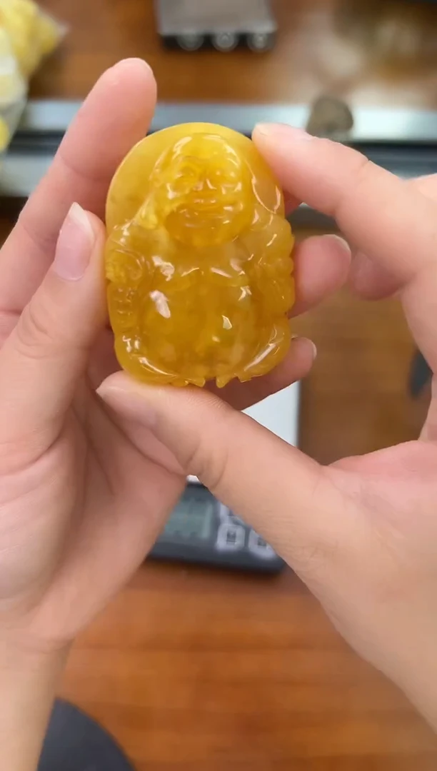 未镶嵌蜜蜡裸石琥珀蜜蜡吊坠