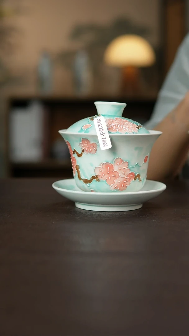 杯景德镇陶瓷杯碗柴烧瑕疵