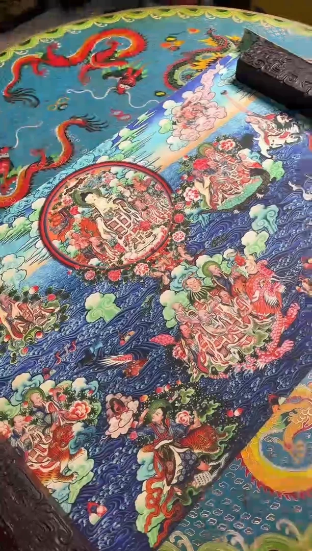 卷轴画天天的唐卡tk160