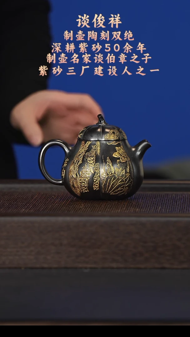 茶壶紫砂宜兴紫砂壶tjx042