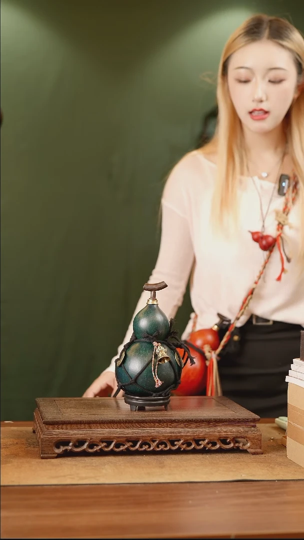 50号精品天然大漆酒葫芦一物一拍~