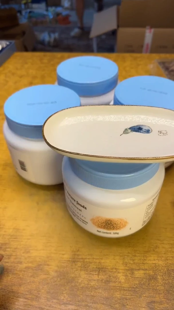 瓷器瓷瑕疵老破破72燕麦四件碗