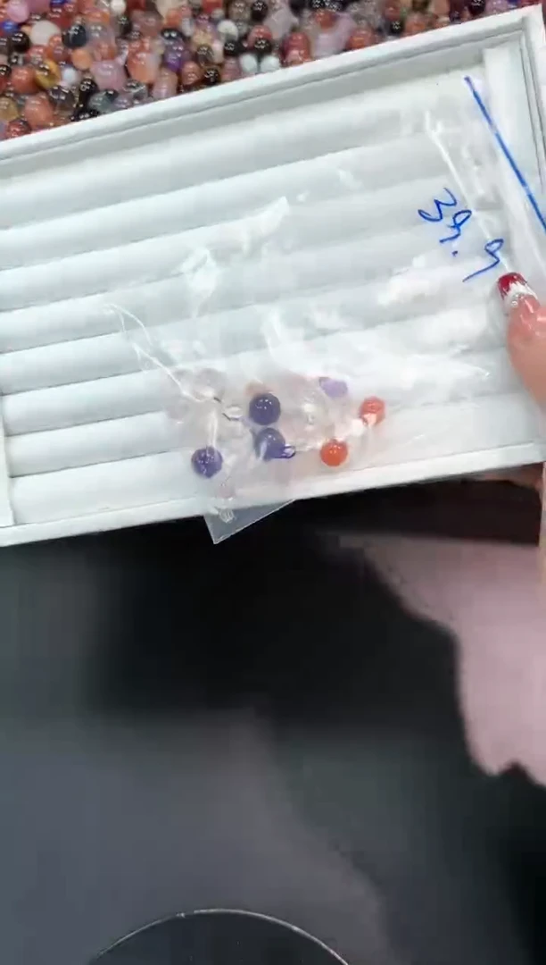 【闪购商品】水晶单珠未镶嵌35i多样性发其一/1组默认微瑕