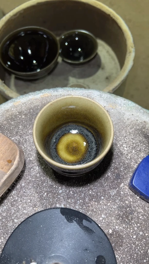 【闪购商品】茶盏见盏茶器古宋龙窑建盏16号