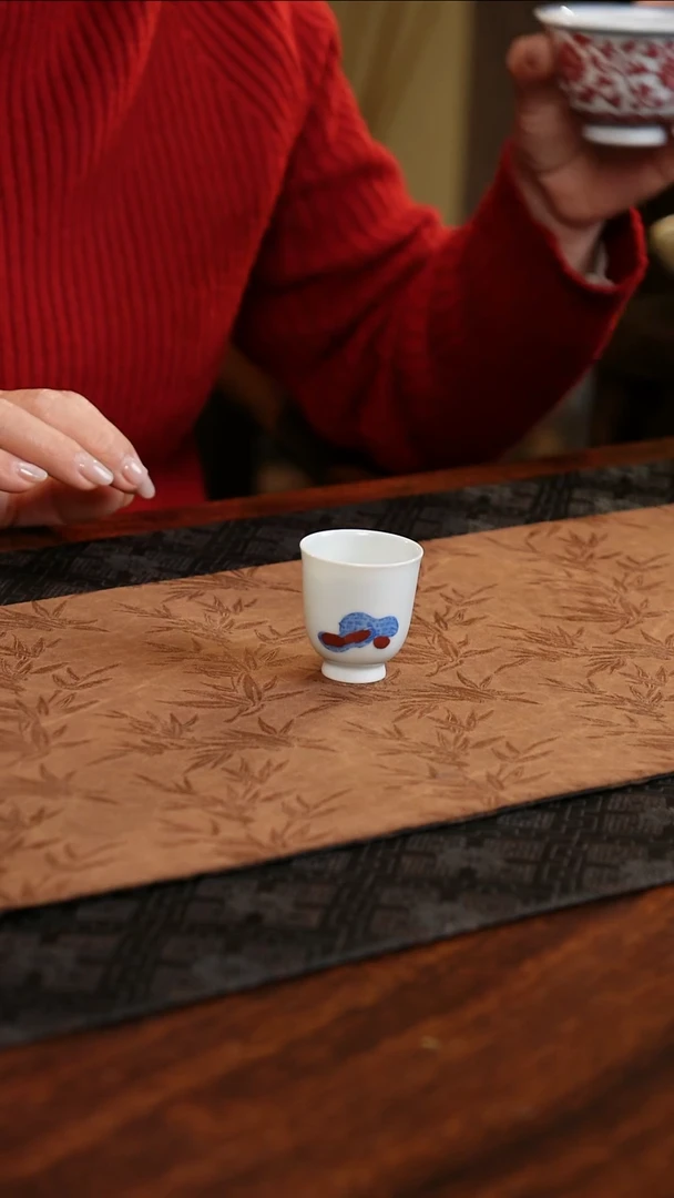 【闪购商品】杯子聚澜堂好事花生闻香杯