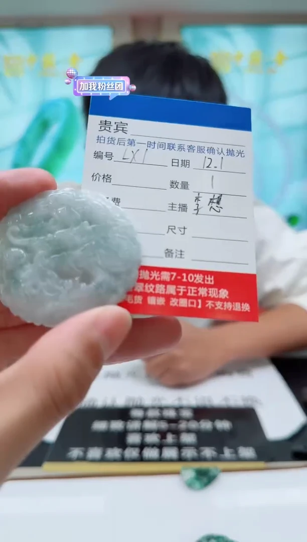 颈饰未镶嵌翡翠LX1翡翠吊坠-多样性发其一