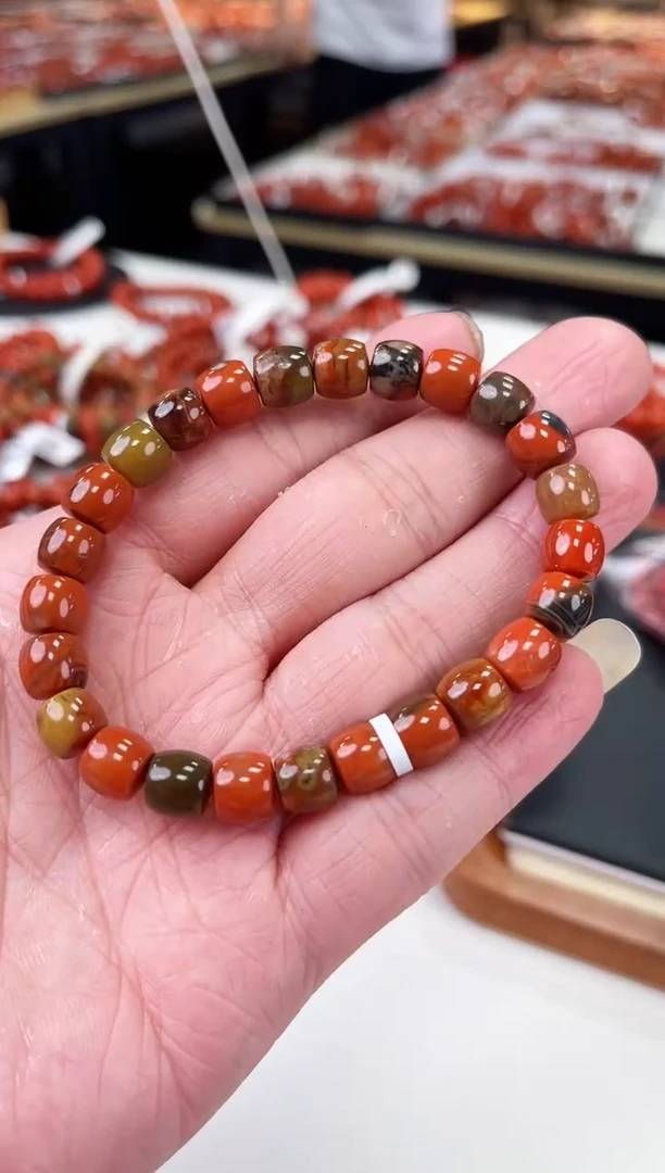 【闪购商品】南红玛瑙包浆直切手串8+未镶嵌一个/条