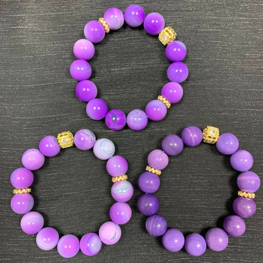 【小天总】TC25017 天承妮佳 玉化扁鹊香DIY手链 (多样性发其一）