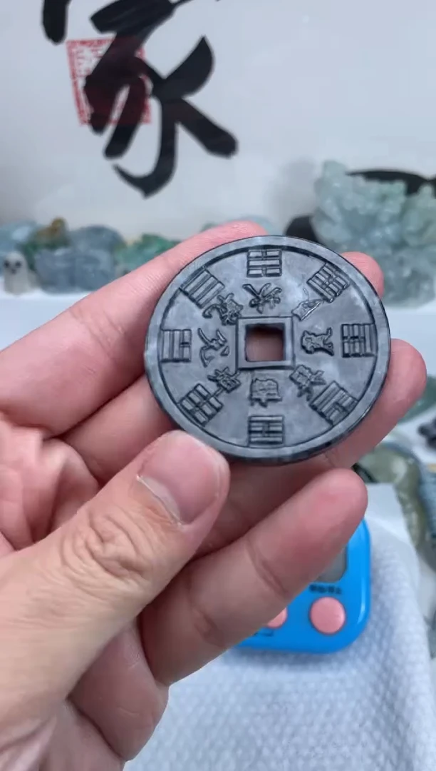 【闪购商品】翡翠颈饰未镶嵌钱