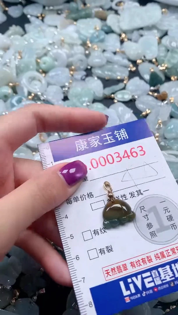 颈饰未镶嵌翡翠3463