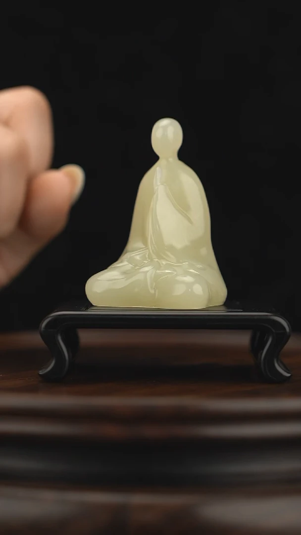 玉【无相佛】天然玉石摆件