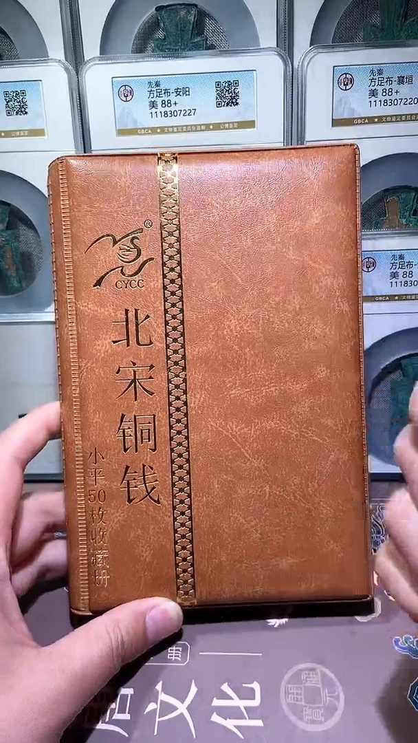 【闪购商品】铜历代 北宋钱币册50枚