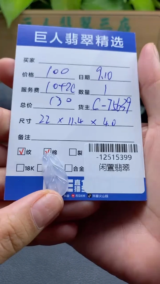 颈饰未镶嵌翡翠多人-12515399
