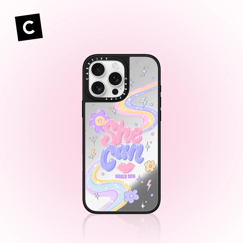 CASETiFY 她能行 手机壳 适用于iPhone16/15 Pro 磁吸新