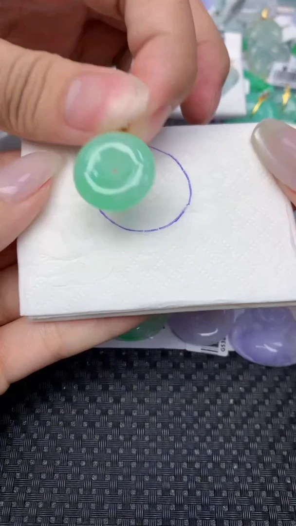 翡翠18K金镶嵌颈饰天然缅甸翡翠a货百元以上9元证书费自理