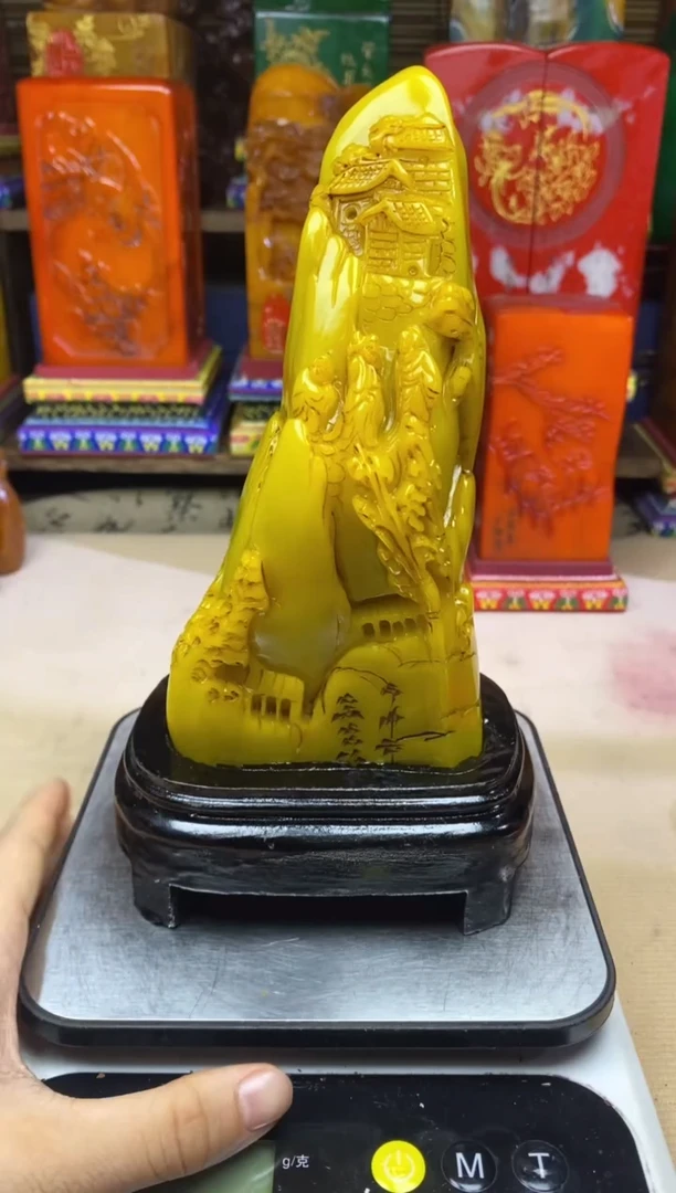 寿山石印石纯天然篆刻石料