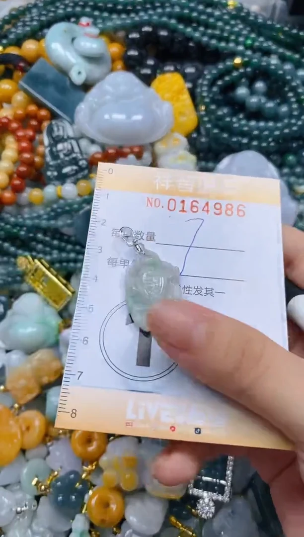 翡翠未镶嵌颈饰闪购0164986