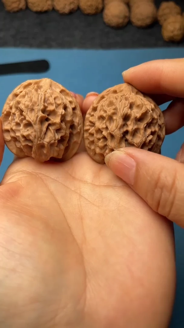 桃核把件w113  苹果园 39尺