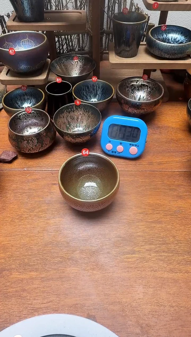 茶盏峰*64号建盏工匠茶器