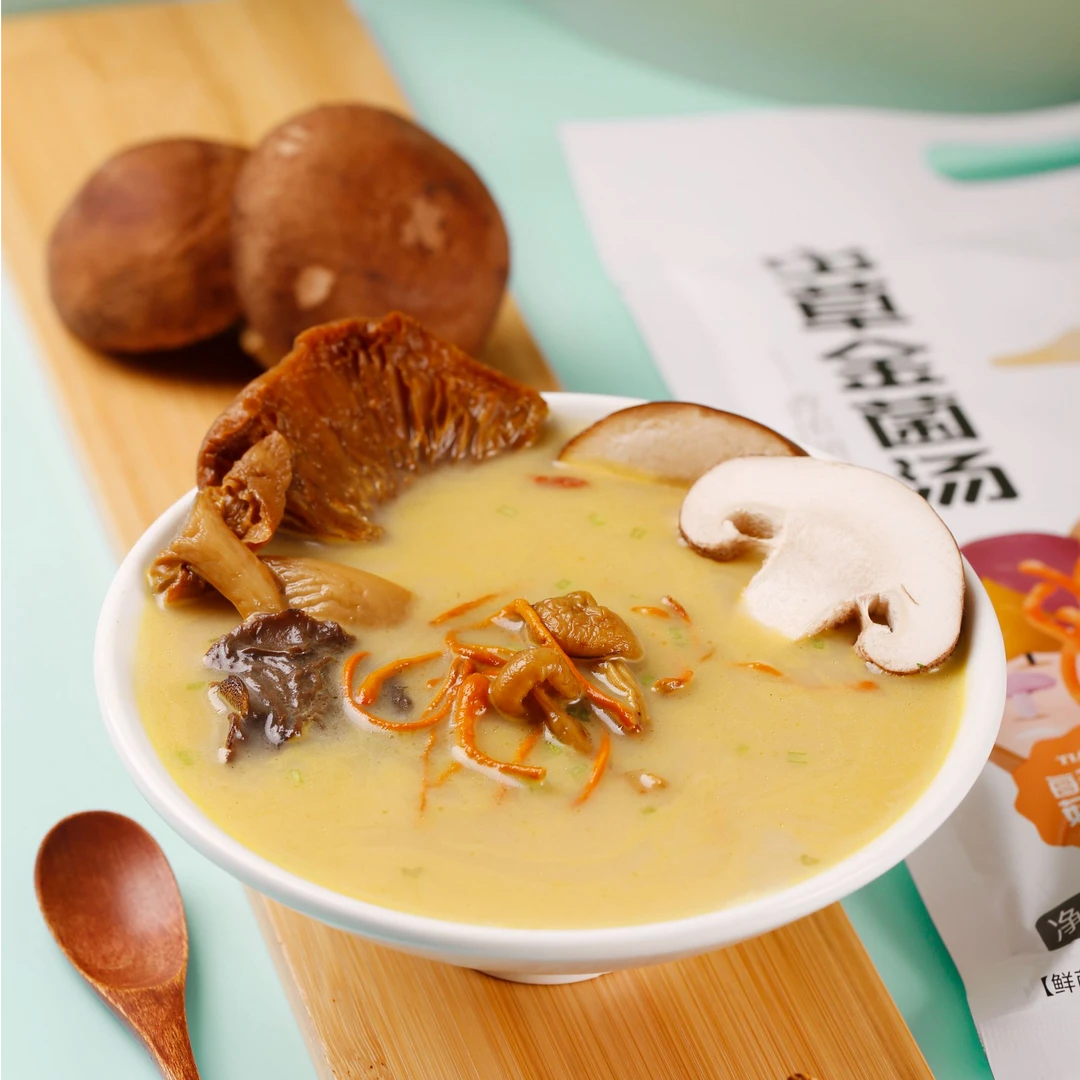 东北山珍虫草金菌汤